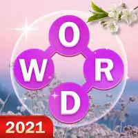 Word Cross Flower Garden