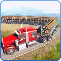 Long Trailer Truck Wood Cargo