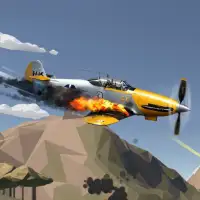 Ace Airplane 1945 WW2 Poly war