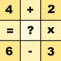Math Cross - Number Puzzle