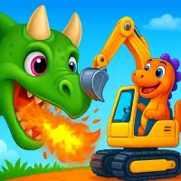 Dinosaur Truck City Builder 3D