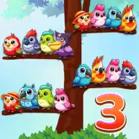 Bird Sort 3: Color Puzzle