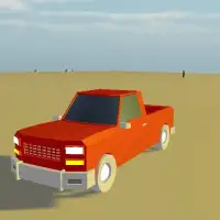 Offroad Desert Pickup Truck 3d