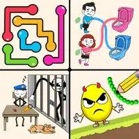 Single Line Draw: Mini Games