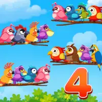 Bird Sort 4: Renk Bulmacası